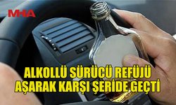 LEFKOŞA’DA ALKOLLÜ SÜRÜCÜ ORTALIĞI BİRBİRİNE KATTI
