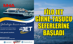 FİLO JET GİRNE-TAŞUCU SEFERLERİNE START VERDİ
