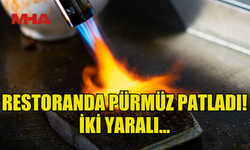 ALSANCAK’TA İŞ KAZASI: PÜRMÜZ PATLADI, İKİ KİŞİ YARALANDI