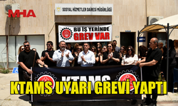 KTAMS, SOSYAL HİZMETLER DAİRESİ’NİN TÜM BİRİMLERİNDE İKİ SAATLİK UYARI GREVİ YAPTI…