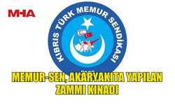 MEMUR-SEN'DEN AKARYAKIT ZAMMINA TEPKİ