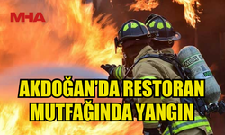 BACADA BİRİKEN YAĞ KALINTILARI YANGINA NEDEN OLDU