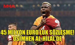 OSİMHEN SUUDİ ARABİSTAN YOLUNDA