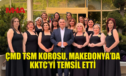 ÇMD KOROSU, OHRİD’DE KKTC BAYRAĞINI DALGALANDIRDI