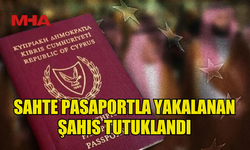 SINIR KAPISINDA SAHTE PASAPORTLA YAKALANAN ŞAHIS TUTUKLANDI
