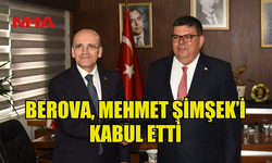 MALİYE BAKANI BEROVA, TÜRKİYE CUMHURİYETİ HAZİNE VE MALİYE BAKANI ŞİMŞEK’İ KABUL ETTİ