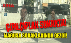 MAGEM ARENA YOLUNDA ÇIPLAK ŞAHIS ŞAŞKINLIK YARATTI