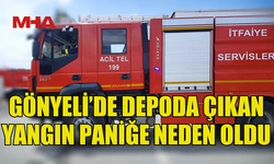GÖNYELİ’DE APARTMAN DEPOSUNDA YANGIN ÇIKTI