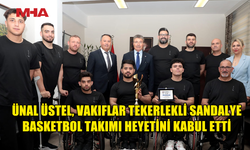 BAŞBAKAN ÜNAL ÜSTEL : "ENGELLİ SPORCULARIMIZIN AZMİ BİZE GÜÇ VERİYOR"