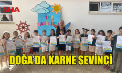 DOĞU AKDENİZ DOĞA İLKOKULU VE ANAOKULU'NDA KARNE SEVİNCİ