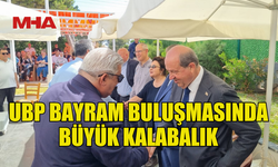 UBP'NİNN GAZİMAĞUSA BİNASINDA BAYRAM COŞKUSU!