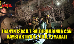 İRAN'DAN İSRAİL'E SABAH SAATLERİNDE DÜZENLENEN SALDIRILARDA 2 KİŞİ ÖLDÜ, 21 KİŞİ YARALANDI