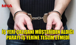 ÜÇ AYLIK ÜYELİK ÜCRETİ İŞYERİNE TESLİM ETMEDİ