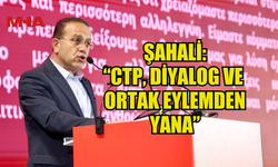 ŞAHALİ, AKEL KONGRESİ’NDE KONUŞTU: “ÇÖZÜM İRADESİ SÖZLE DEĞİL, EYLEMLE GÖSTERİLMELİ”