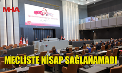 MECLİS GENEL KURULU'NDA NİSAP SORUNU...OTURUMA 15 DAKİKA ARA VERİLDİ