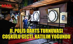 POLİS DARTS TURNUVASI’NA REKOR KATILIM: 94 SPORCU SAHADAYDI