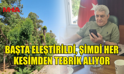 ELEŞTİRİLEN KAYMAKAM'A ŞİMDİ TEBRİK MESAJLARI ARKA ARKAYA GELİYOR