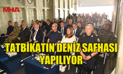 ŞEHİT TEĞMEN CANER GÖNYELİ ARAMA KURTARMA DAVET TATBİKATI’NIN DENİZ SAFHASI YAPILIYOR
