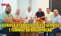 LEFKOŞA OTOBÜSLERİ GECE SERVİSİ 1 TEMMUZ’DA BAŞLAYACAK
