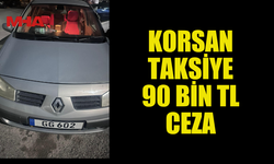 GAZİMAĞUSA TRAFİK POLİSİ KORSAN TAKSİYE GEÇİT VERMİYOR