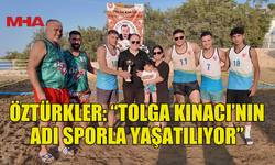 ÖZTÜRKLER, TOLGA KINACI ANISINA DÜZENLENEN TURNUVANIN ÖDÜL TÖRENİNE KATILDI