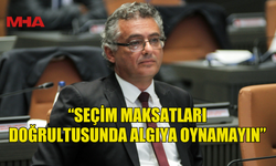ERHÜRMAN: “SEÇİM MAKSATLARI DOĞRULTUSUNDA ALGIYA OYNAMAYIN”