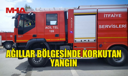 DÖRTYOL’DA AĞIL YANGINI: BÜYÜK ZARAR!