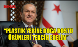 ATAOĞLU: “PLASTİK YERİNE DOĞA DOSTU ÜRÜNLERİ TERCİH EDELİM”