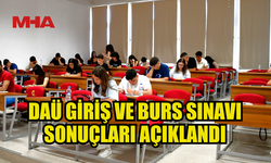 DAÜ GİRİŞ VE BURS SINAVI SONUÇLARI AÇIKLANDI