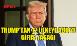 TRUMP: “BİZE ZARAR VERMEK İSTEYENLERİ ÜLKEYE ALMAYACAĞIZ”