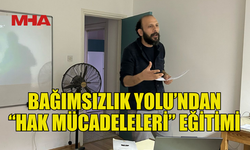 BAĞIMSIZLIK YOLU, GAZİMAĞUSA’DA “HAK MÜCADELELERİ” DERSİ DÜZENLEDİ