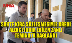 KREDİ DOLANDIRICILIĞI ZANLISINA 60 BİN TL TEMİNAT