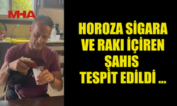 HOROZA SİGARA VE RAKI İÇİREN ŞAHIS TESPİT EDİLDİ ...