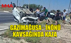 GAZİMAĞUSA -İNÖNÜ KAVSAĞINDA KAZA