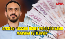 BAĞIMSIZLIK YOLU GÜZELYURT BÖLGE SORUMLUSU CELAL ÖZKIZAN ASGARİ ÜCRETİN EN DÜŞÜK KAMU MAAŞINA EŞİTLENMESİNİ İSTEDİ