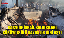 İSRAİL ORDUSU, SON 24 SAATTE GAZZE'YE 100'DEN FAZLA HAVA SALDIRISI DÜZENLEDİ
