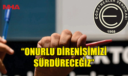 KTOEÖS’TEN KOLONİLEŞTİRME VE ASİMİLASYON POLİTİKALARINA SERT TEPKİ
