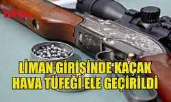 GÜMRÜKTE DURDURULDU, ARAÇTAN KAÇAK SİLAH ÇIKTI