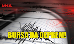 BURSA’NIN GEMLİK İLÇESİNDE DEPREM