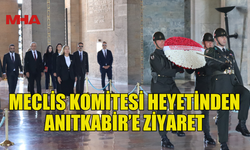 MECLİS KOMİTESİ HEYETİ ANITKABİR’İ ZİYARET ETTİ