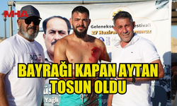 İSKELE FESTİVALİ’NDE HEYECAN DORUKTAYDI: BAYRAĞI AYTAN TOSUN ALDI