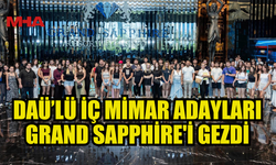 DAÜ ÖĞRENCİLERİNDEN GRAND SAPPHİRE’E TEKNİK GEZİ