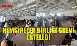 HEMŞİRELER BİRLİĞİNİN GREV KARARINA UYAN OLMADIĞI İÇİN GREV ASKIYA ALINDI