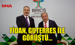 FİDAN VE GUTERRES RİO’DA BULUŞTU