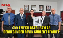 GKK EMEKLİ ASTSUBAYLAR DERNEĞİ’NDEN REVİN GÜRLER’E ZİYARET