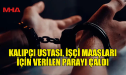 GİRNE’DE KALIPÇI USTASI, İŞÇİ MAAŞLARI İÇİN VERİLEN 5.500 STERLİN’İ ZİMMETİNE GEÇİRDİ