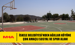 İSKELE BELEDİYESİ’NDEN AĞILLAR KÖYÜNE ÇOK AMAÇLI SOSYAL VE SPOR ALANI