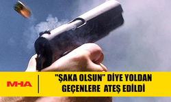 LARNAKA'DA YAYALARA ŞAKA AMAÇLI ATEŞ AÇTILAR!