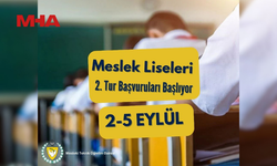 9. SINIF MESLEK LİSESİ BAŞVURULARINDA İKİNCİ TUR AÇILDI