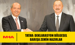 TATAR’DAN AZERBAYCAN-ERMENİSTAN BARIŞ DEKLARASYONU TEBRİKİ